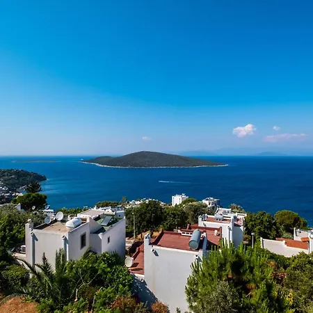 Gorgeous House With Amazing View Near Sea In Bodrum Villa